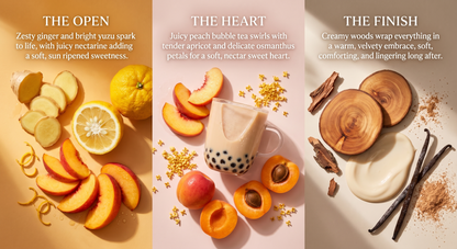 Baked By Fin x Laycock Candles collection BUBBLE TEA BABE  Luxury wax melts