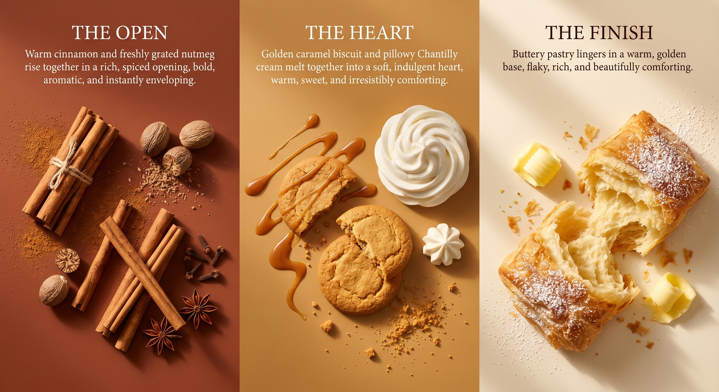 Biscuit Au Caramel Luxury Wax Melts | Gourmand Home Fragrance | Laycock Candles