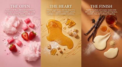 Cotton Candy Bliss Luxury Wax Melts | Gourmand Home Fragrance | Laycock Candles