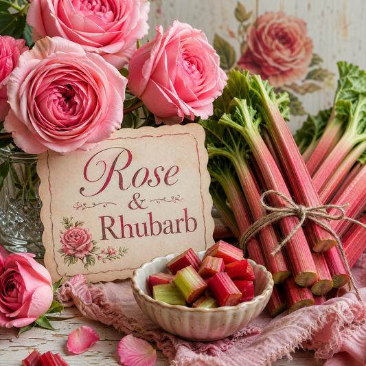 Rose &amp; Rhubarb — Essential Oil Wax Melts