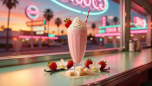 Strawberry Milkshake Luxury Wax Melts | Gourmand Home Fragrance | Laycock Candles