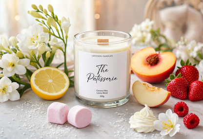 The Patisserie Luxury Candle | Gourmand Home Fragrance | Laycock Candles