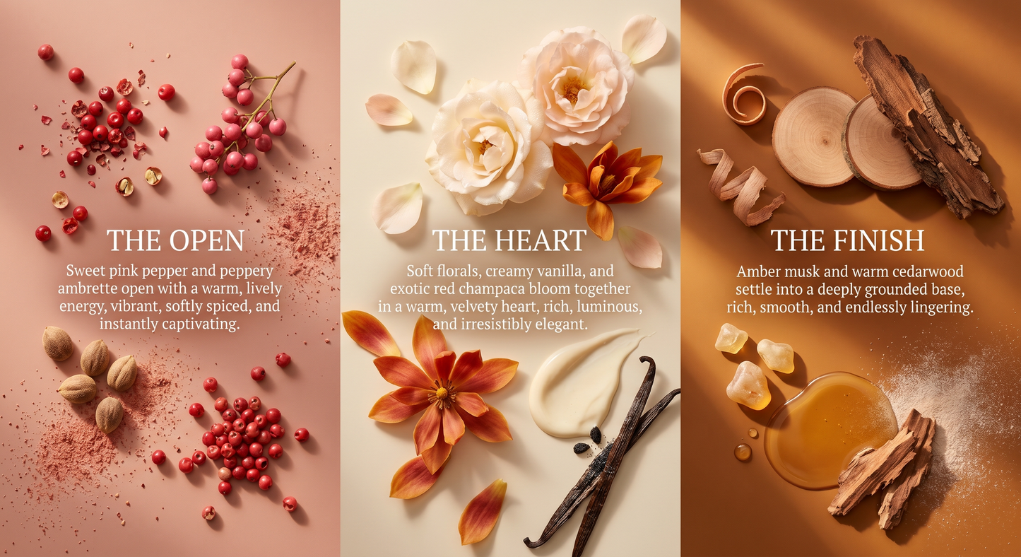 The Rio Glow Luxury Candle | Warm Floral Home Fragrance | Laycock Candles
