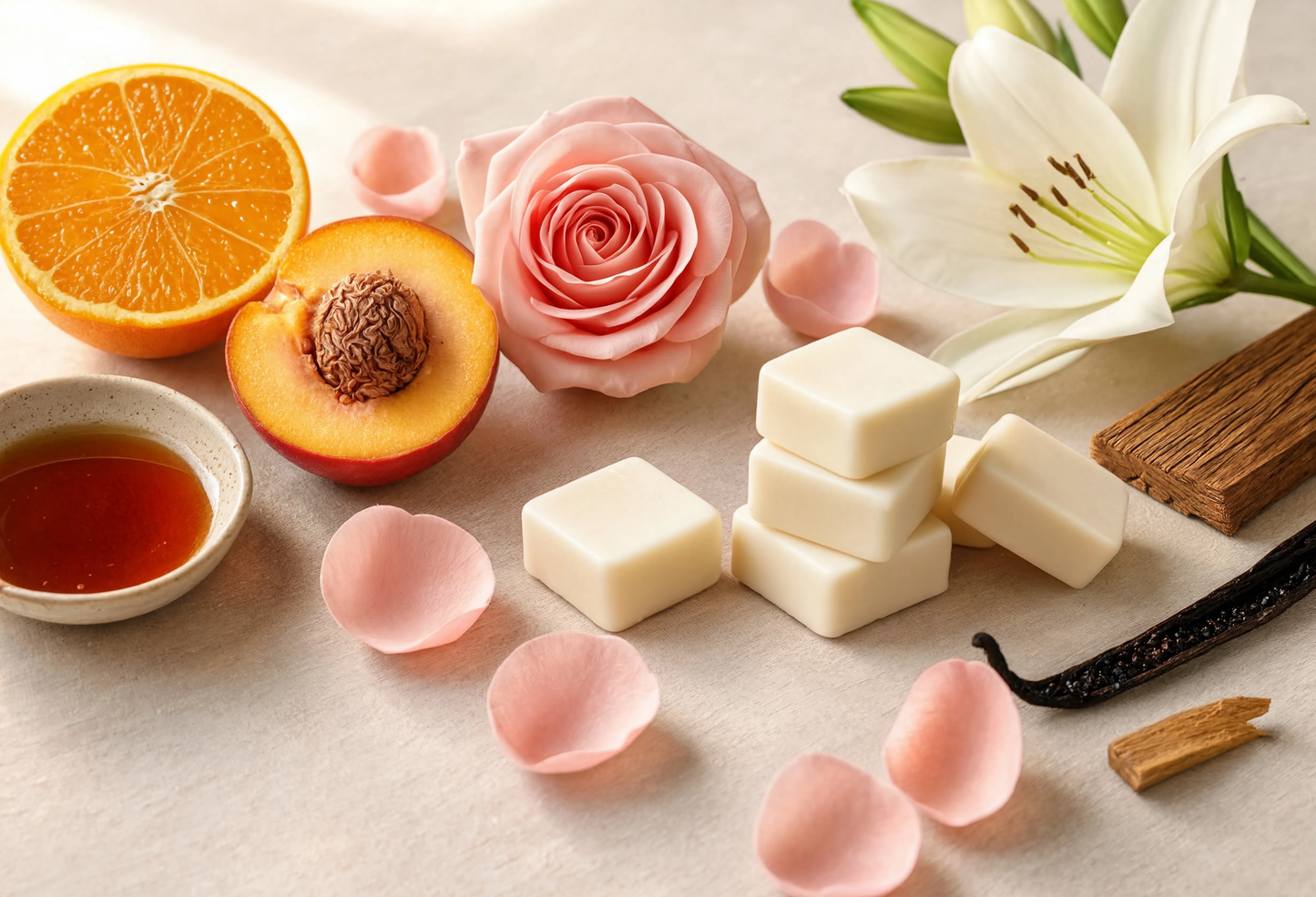 Vanilla Bloom Luxury Wax Melts | Odour Neutralising Home Fragrance | Laycock Candles