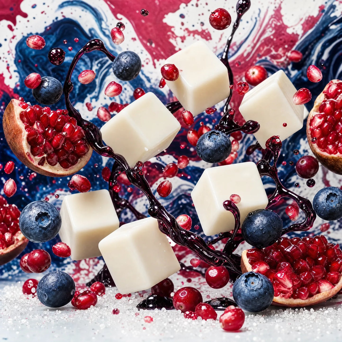 Warm Blueberry Compote luxury wax melts