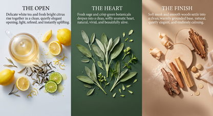 Balanced . White Tea & Sage | The Clarity Collection