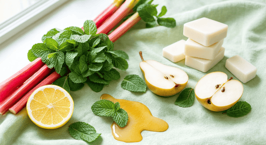 Yorkshire Spring Luxury Wax Melts | Rhubarb & Mint Home Fragrance | Laycock Candles